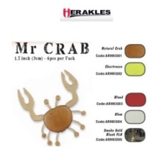 SOFT BAIT COLMIC HERAKLES MR CRAB 3cm GLOW foto