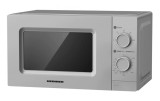 Cuptor cu Microunde Heinner HMW-MD20MSL, 20L, 700W, Argintiu, Decongelare, Timer
