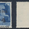 ROMANIA 1945 Emisiunea Oradea I eroare 4P pe 50f sursarj deplasat tip I MNH,OG