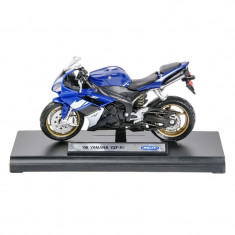 Miniatura motocicleta Yamaha YZF-R1, scara 1:18, schelet metalic foto