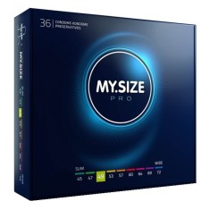 Prezervative Premium My Size "MY SIZE PRO" 49 mm - 36 Bucati##