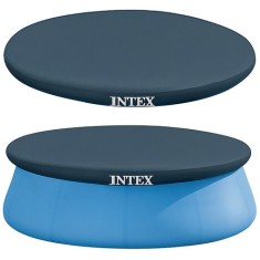 Prelata protectie piscina, diametru 244 cm, izolatie termica, vinil 110 g/m2