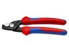 Foarfece Tăiere 160mm fără fațetă, KNIPEX