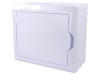 Carcasa modulara ELEKTRO-PLAST NASIELSK IP40, 8 module, serie ECONOMIC BOX, polistiren, montare perete