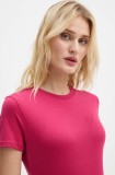 Theory tricou din bumbac femei, culoarea roz, L1024521