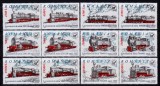 RO 2002 LP 1592 &quot; Locomotive romanesti cu abur&quot; , serie perechi H , MNH