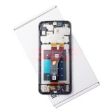 LCD+Touchscreen cu Rama Samsung Galaxy A14 5G / A146P BLACK Original Service Pack