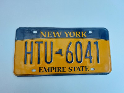 NEW YORK Inmatriculare USA original, decor de perete, expirat foto