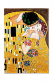 Reproducere pictată &icirc;n ulei Gustav Klimt, Pocałunek 50 x 70 cm