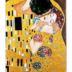 reproducere pictată în ulei Gustav Klimt, Pocałunek 50 x 70 cm
