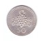 Moneda Cipru 50 mils 1963, stare buna, curata