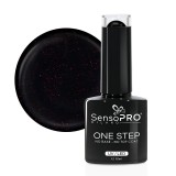 Cumpara ieftin Oja Semipermanenta SensoPRO Milano One Step 10ml, Mysterious Black #044