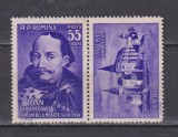 500 ANI DE LA MOARTEA LUI IANCU DE HUNEDOARA CU VINIETA 1956 LP. 419a MNH