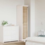 vidaXL Ușă de Dulap natural 140.5 x 2.1 x 49.5 cm Lemn masiv de pin