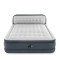 Saltea Pat Gonflabila Intex 2 Persoane Cort Oaspeti Dormit Pompa Incorporata 236x152x46cm