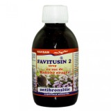 SIROP FAVITUSIN 2 CU RIDICHIE NEAGRA 200ml FAVISAN