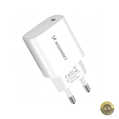 Incarcator Retea WZK WGWCCW 20W 3A 1 x USB-C Alb foto