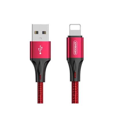 Cablu Date/Incarcare Joyroom Usb La Lightning 3A, Lungime 1.5m, Rosu S-1530n1 foto