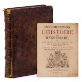 Paul Henri Mallet, Introduction &agrave; l&#039;histoire de Dannemarc, 1755, colligat cu Monuments de la mythologie et de la poesie des celtes, 1756