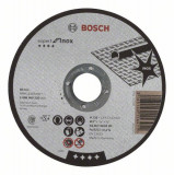 Disc de taiere drept Expert for Inox AS 46 T INOX BF, 125mm, 1.6mm Bosch