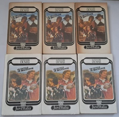 Alexandre Dumas - Vicontele de Bragelonne (6 volume) foto