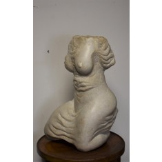 Statueta din marmura alba - Tors feminin - cca. 13 kg