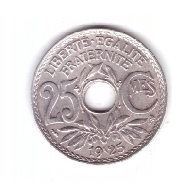 Moneda Franta 25 centimes 1925, stare buna, curata foto
