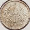 310 Austria 1 Corona 1915 Franz Joseph I km 2820 argint, Europa