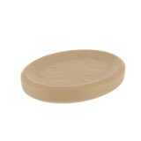 Săpuniera Ceramică Ovala Motive Etnice &ndash; Bej