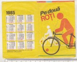 bnk cld Calendar 1985 Pe doua roti