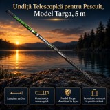 Undiță Telescopică pentru Pescuit, Model Targa, 5 m