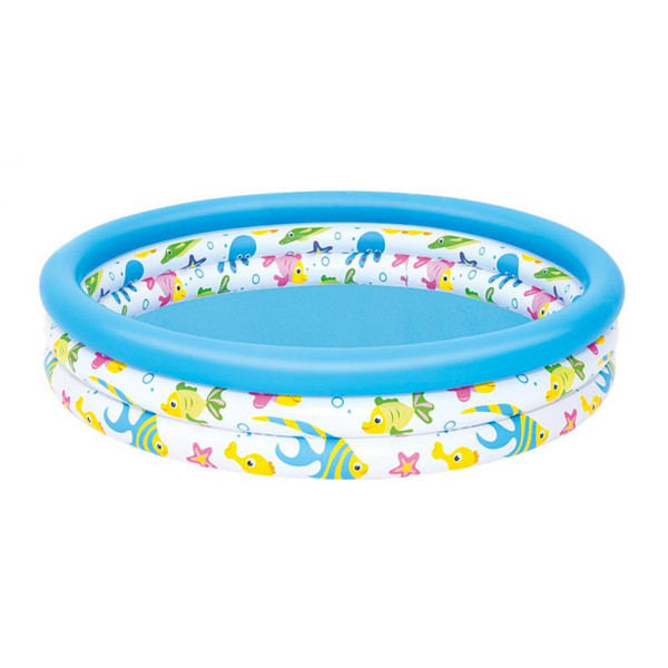 Piscina Gonflabila Bestway pentru Copii cu Model Ocean - 122&times;25 cm