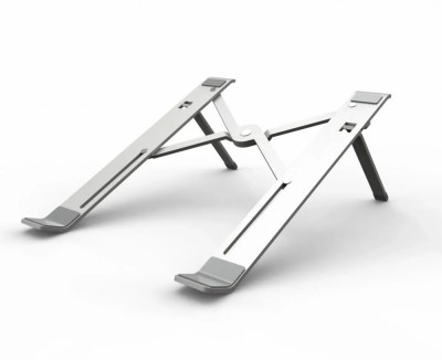 Suport laptop Serioux, SRXNCPU2, material aluminiu, dimensiune deschisă: 190x250x4mm,dimensiune pliată: foto