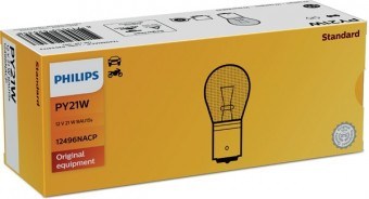 BEC SEMNALIZARE PY21W 12V SET 10 buc PHILIPS foto