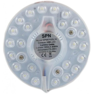 Modul cu 36 led-uri 18W 54-60V alb rece 100mm-5730-2B18C-36LED foto