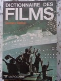 Dictionnaire des Films Georges Sadoul - Editura Microcosme 1978, Franceza, 332 pagini