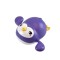 Jucarie interactiva de baie pentru copii, eMazing, forma pinguin, culoare mov