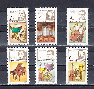 A12 S2 2 - Timbre foarte vechi - Ungaria - instrumente muzicale foto