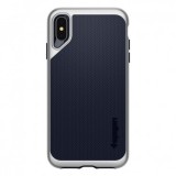 HUSA ANTISOC SPIGEN NEO HYBRID, APPLE IPHONE XS MAX, SILVER BLISTER