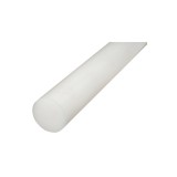 Bara POM alba 1000x50 mm pentru prelucrari tehnice industriale