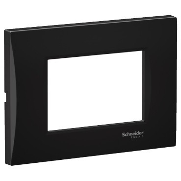 Rama Ornament 3M curbata Schneider Eazy Styl negru metalic LMR7263003 foto