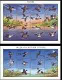 Belarus 1996 - Păsări, rate, serie minicoli neuzate