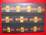 HOPCT LOT NR 81 PISTOALE DE EPOCA -10 BUC-ETICHETE VECHI DE TRABUCURI/ CIGARS LABELS -COLECTIE DE LUX-