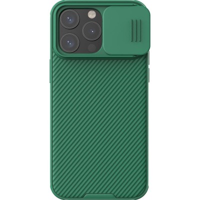 Husa telefon, Nillkin, Plastic, pentru iPhone 15 Pro, Verde foto