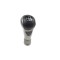 Nuca schimbator de viteze Emzone, Compatibil cu Honda Civic VIII, 5 trepte, ABS, Negru/Gri