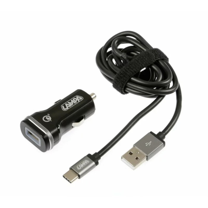 Incarcator rapid USB Type-C - Qualcomm 3000mA 12/24V Garage AutoRide
