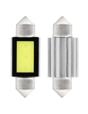 Set 2 led auto Canbus cu COB3 Festoon 36mm 12V foto