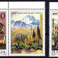 JUGOSLAVIA 1987, Fauna, serie neuzata, MNH