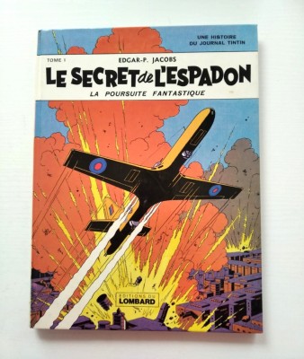 BD benzi desenate franceza Edgar P Jacobs - Le Secret De L&amp;#039;Espadon - Tome 1 foto