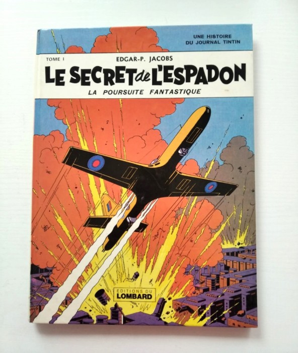 BD benzi desenate franceza Edgar P Jacobs - Le Secret De L&#039;Espadon - Tome 1
